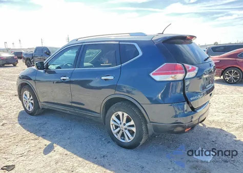 2016 Nissan Rogue Sv из США, поврежденный, VIN KNMAT2MT5GP611591